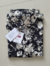 花花公子短袖襯衫男士夏季翻領(lǐng)袖花冰絲寬松開(kāi)衫舒適休閑男裝 黑色 XL 曬單實(shí)拍圖