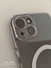 Freeson 適用蘋(píng)果iPhone15 Plus手機殼MagSafe磁吸無(wú)線(xiàn)充電保護套鏡頭全包四角氣囊防摔晶透TPU外殼  透明 曬單實(shí)拍圖