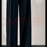 FitonTon冰絲闊腿褲女夏季薄款高腰垂感褲子寬松直筒休閑拖地長(zhǎng)褲 黑色 XL 曬單實(shí)拍圖