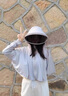 CEENIU防曬衣2025新款夏季女士2025新款百搭透氣戶(hù)外騎車(chē)防曬服薄款遮陽(yáng) 鏡片款-淺灰色 均碼 【80-160斤】 曬單實(shí)拍圖