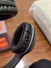 貓倫適用漫步者W800BT PLUS耳機套W800BT耳罩W800X/K800/K815頭戴式耳機海綿套保護套頭梁維修替換配件 w800bt Plus【優(yōu)質(zhì)蛋白皮】黑色耳套一對 曬單實(shí)拍圖