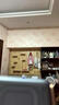 木格格洞洞板置物架入戶玄關(guān)展示架木質(zhì)桌面墻面書桌收納墻掛板收納架 組合套餐40x60(木紋色) 曬單實(shí)拍圖