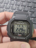 卡西歐（CASIO）G-SHOCK系列小紅圈小方塊系列太陽能電波防水防震手表送禮推薦 原點(diǎn)小方塊GW-5000U-1電波太陽能 曬單實(shí)拍圖