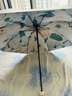 八海鳥黑膠雙層太陽傘防曬防紫外線女手動(dòng)折疊晴雨兩用遮陽雙面花反向傘 曬單實(shí)拍圖