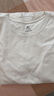布先生純棉短袖印花圓領(lǐng)T恤男輕柔透氣休閑體恤 白色 L/175  曬單實拍圖