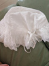 巴拉巴拉【商場(chǎng)同款】嬰童帽子寶寶盆帽全棉提花精致舒適時(shí)尚清新 白色調00311 80cm（適用頭圍48cm 6-18個(gè)月） 曬單實(shí)拍圖