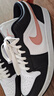 Jordan男子休閑鞋喬丹AJ1 JORDAN 1運(yùn)動(dòng)鞋 553558-165黑粉/黑白43 曬單實(shí)拍圖