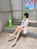 Vistline單鞋女2025年新款百搭粗跟珍珠高跟鞋法式訂婚鞋配裙子瑪麗珍鞋女 杏色 37 曬單實(shí)拍圖