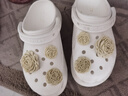 卡駱馳（crocs）小鯨魚(yú)洞洞鞋男女新款厚底輕便沙灘鞋戶(hù)外包頭一腳蹬涼鞋 206302 206302-100 34 -35 曬單實(shí)拍圖