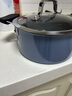 特福（Tefal）陶瓷覆層0氟涂層雙耳家用湯鍋煮鍋不粘泡面燉鍋 燃氣灶電磁爐通用 20cm 曬單實拍圖
