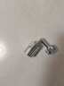 HEWE面盆水龍頭延伸器防濺頭萬向旋轉(zhuǎn)水龍頭衛(wèi)生間洗臉盆池臺盆轉(zhuǎn)接頭 銀色-面盆起泡器-朝上出水|1個裝 曬單實拍圖