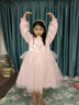 巴拉巴拉童裝兒童連衣裙女童裙子2025春裝小童洋氣網(wǎng)紗公主裙208125111004 曬單實(shí)拍圖