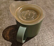 康巴豆 寶寶學(xué)飲杯兒童帶蓋敞口喝水杯嬰兒飲水杯直飲鴨嘴啜飲杯嘬口杯 綠色 曬單實拍圖