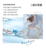 京蔻迪天使之翼999手鏈女銀手鐲女生情侶小眾高感生日禮物送女友 熱輕奢版999足銀鑲圣菲奧拉鉆 曬單實(shí)拍圖