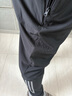 阿迪達(dá)斯 （adidas）三條紋梭織運(yùn)動(dòng)健身長(zhǎng)褲男裝夏季IM7484 黑色 A/2XL  曬單實(shí)拍圖