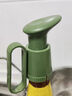 戰舵耗油按壓器蠔油瓶按壓嘴泵頭家用耗油壓嘴蠔油神器通用蠔油定量瓶 草綠色 【配帶大小內圈+2根管】 曬單實(shí)拍圖