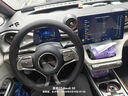 派力紳汽車方向盤套夏季冰絲超薄四季適用防滑吸汗車把套D型圓型 適用于 【D】比亞迪秦plus元宋pro漢ev唐DMI海豚 曬單實(shí)拍圖