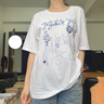 CEENIU初音未來(lái)T恤聯(lián)名衣服男日系ins二次元?jiǎng)勇ㄍㄉ倥』ǘ绦鋞恤女 白色 L 建議95-110斤 曬單實(shí)拍圖