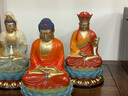 御時居黃銅擺件娑婆三圣之觀音客廳擺件家居佛像裝飾品供奉家用 《娑婆三圣之觀音》 曬單實拍圖