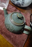 塔馳密司  TOUCH MISS功夫茶具中式龍泉窯陶瓷辦公室家用泡茶壺茶杯禮盒套裝龍泉窯刻畫(huà)款【恰意逍遙】禮 1頭1 曬單實(shí)拍圖
