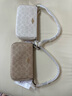蔻馳（COACH）【品牌直供】女士經(jīng)典標(biāo)志NOLITA 19號(hào)手提單肩包白色 CW426IMXU5 曬單實(shí)拍圖