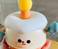 元氣貝比（YUANQIBEIBI）小夜燈生日蛋糕擺件可充電床頭燈嬰兒伴睡喂奶拍拍燈女孩生日禮物 曬單實(shí)拍圖
