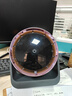桌面風扇電風扇辦公室桌上無葉小電扇家用usb充電小型臥室宿舍床上電風扇強力長續(xù)航便攜式 戴森紫【插電版】智能觸屏/5檔風/帶夜燈 曬單實拍圖