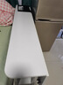 子木雅居折疊書(shū)桌小戶(hù)型家用寫(xiě)作業(yè)學(xué)習桌子吧臺桌可移動(dòng)便攜式電腦床邊桌 [滑輪折疊帶書(shū)架款]長(cháng)100寬58 曬單實(shí)拍圖