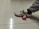 卡帕（Kappa）背靠背運(yùn)動(dòng)鞋男款夏季網(wǎng)面軟底輕便旅游鞋透氣德訓(xùn)鞋女 K0FX5BB08 奶酪白-0124 44 曬單實(shí)拍圖
