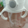 WOIBABY適配貝親直飲吸管奶瓶配件學(xué)飲吸管水杯蓋寬口徑手柄三代通用 藍(lán)色（12個(gè)月+）吸管彈力杯蓋+手提繩+替換嘴 曬單實(shí)拍圖