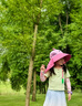 kocotreekk樹(shù)兒童防曬帽防紫外線大帽檐夏寶寶遮陽(yáng)帽男童女童漁夫太陽(yáng)帽子 曬單實(shí)拍圖