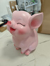 USERJOY新款可愛(ài)小豬大容量存錢(qián)罐創(chuàng  )意擺件兒童禮物可存可取搪膠摔不壞 大號胖豬【可存可取】搪膠摔不壞 曬單實(shí)拍圖