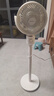 艾美特（AIRMATE）【小暴風(fēng)】空氣循環(huán)扇大風(fēng)量搖頭電風(fēng)扇家用臺(tái)式落地扇升級(jí)加高換氣輕音柔風(fēng)小風(fēng)扇 FA18-X115 曬單實(shí)拍圖