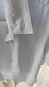 SHANSHAN杉杉含棉短袖襯衫男夏季純色易打理男父親節實(shí)用禮物襯衣上衣 淺藍色 S /165 【建議85-105斤】 曬單實(shí)拍圖