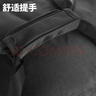 萊樞匯前運(yùn)包黑色后留包留守被裝袋攜行包運(yùn)行包行李包大容量手提包旅行 黑色 曬單實(shí)拍圖