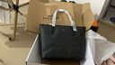 蔻馳（COACH）【品牌直供】女士CITY 33經(jīng)典標(biāo)志大號(hào)托特包單肩包CV976QBMI5 曬單實(shí)拍圖