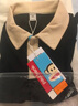大嘴猴（paul frank）童裝男童套裝2025春夏季透氣速干短袖短褲兩件套中大童舒適運動服 272F黑色 110 曬單實拍圖