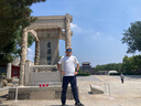 奧尼捷防曬帽子男女夏季護頸披肩帽戶(hù)外徒步越野跑遮陽(yáng)帽 白色 曬單實(shí)拍圖