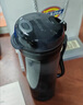 特百惠（Tupperware）晶彩400ML塑料杯男女士學(xué)生夏季運動水杯子戶外便攜大容量 酷炫黑 曬單實拍圖