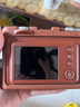 富士（FUJIFILM）立拍立得instax mini EVO立拍立得相機升級款 mini evo一次成像相機復古 mini EVO棕色 官配+白邊10張+32G內存卡+3合1讀卡器 曬單實拍圖