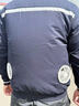 海鷹戰(zhàn)艦空調(diào)服男裝制冷工作服帶風(fēng)扇衣服降溫工作服女戶外工地工人勞保服 2風(fēng)扇暗夜1件+1個(gè)電池36v配件 M （身高155-165 體重90-115） 曬單實(shí)拍圖