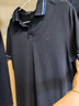 七匹狼短袖T恤男士夏季絲光棉翻領(lǐng)POLO時(shí)尚休閑抗菌舒適透氣男裝 曬單實(shí)拍圖