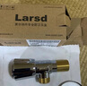 萊爾詩丹（Larsd）角閥全銅七只裝加厚冷熱水三角閥 加長八字閥 止水閥 LD107-7 曬單實拍圖