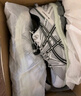 亞瑟士ASICS女子耐磨越野跑步鞋 GEL-KAHANA 8 FL 銀灰色/黑色 38  曬單實(shí)拍圖