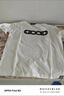 GOODBRAND【朱志鑫同款】 24SS 鏤空LOGO彩鉆發(fā)泡印花短袖T恤情侶 白色【三標(biāo)齊重磅高版本】 S 曬單實拍圖