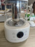 蘇泊爾（SUPOR）養生壺煮茶壺燉煮壺一體電熱燒水壺恒溫保溫全自動(dòng)家用辦公室花茶壺玻璃煮茶器調奶器 【包裹式底座】防傾倒 1L 曬單實(shí)拍圖