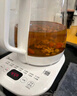 美的（Midea）養(yǎng)生壺 1.5L全自動(dòng)煮茶壺 24h預(yù)約燒水壺 12小時(shí)智能恒溫 11檔控溫電熱水壺 花茶壺煮茶器MK-Y12Q 曬單實(shí)拍圖
