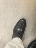Clarks其樂工藝迪恩男商務(wù)正裝皮鞋春布洛克雕花德比皮鞋男 黑色261691837 41.5 曬單實(shí)拍圖