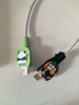 HAPPYMAKER適用于安卓蘋(píng)果充電器保護套iPhone16/15華為p70小米14vivoOPPO一加12數據線(xiàn)兩端防折斷套卡通硅膠 安卓通用數據線(xiàn)兩端保護套印花款【抱星球宇航員】 曬單實(shí)拍圖