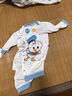 迪士尼嬰兒衣服新生兒連體衣A類(lèi)純棉爬爬服滿(mǎn)月寶寶百天包屁睡衣春秋季 曬單實(shí)拍圖